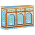 L' Orientaliste -  Hand Painted Sideboard 120x35x76 cm Solid Mango Wood